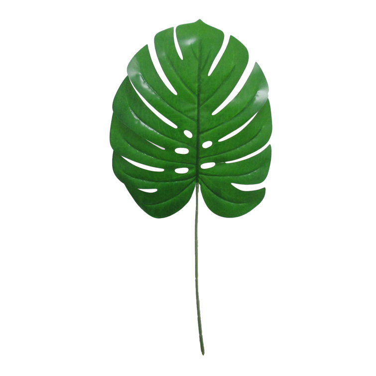 Bay Isle Home 28" Artificial Split Leaf Philodendron Monstera Leaf